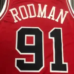 Maglia da uomo dei Chicago Bulls Dennis Rodman #91
