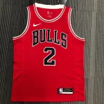 Camisola dos Chicago Bulls Lonzo Ball #2 para homem Chicago Bulls Lonzo Ball #2 Men’s Jersey