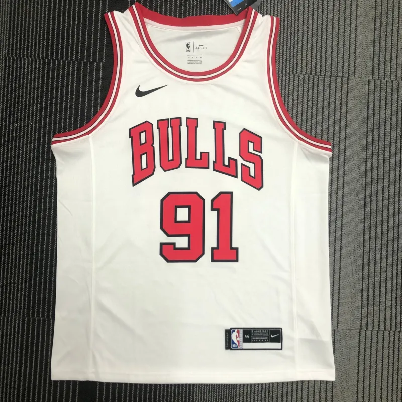 Maillot homme Dennis Rodman des Chicago Bulls #91