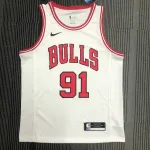 Maillot Hommes Chicago Bulls Dennis Rodman #91 Maillot homme Dennis Rodman des Chicago Bulls #91