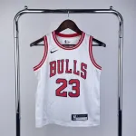 Chicago Bulls Michael Jordan #23 Youth White Jersey Chicago Bulls Michael Jordan #23 Youth White Jersey
