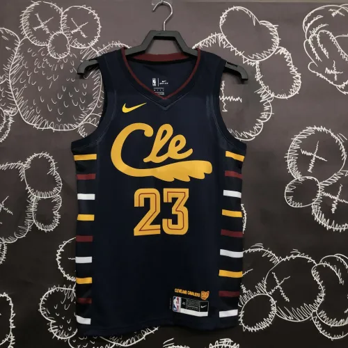 Camisola de homem Cleveland Cavaliers LeBron James #23