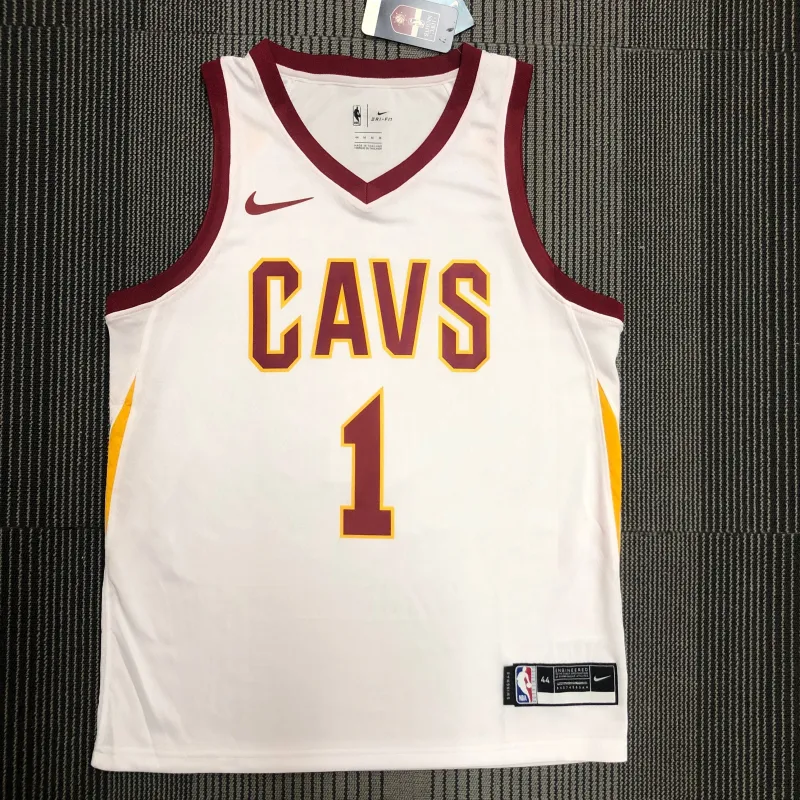 Cleveland Cavaliers White Derrick Rose #1 Men’s Jersey