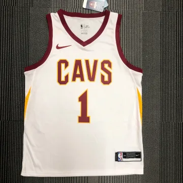 Cleveland Cavaliers White Derrick Rose #1 Men's Jersey