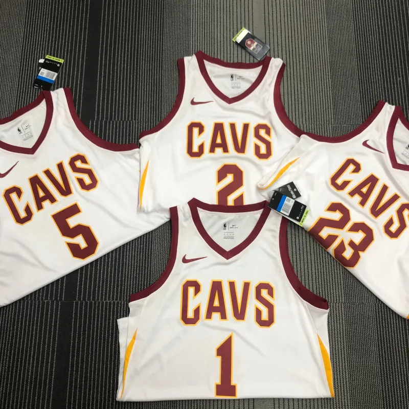Cleveland Cavaliers White Derrick Rose #1 Men’s Jersey