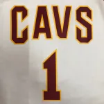 Cleveland Cavaliers White Derrick Rose #1 Men’s Jersey