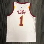 Cleveland Cavaliers White Derrick Rose #1 Men’s Jersey