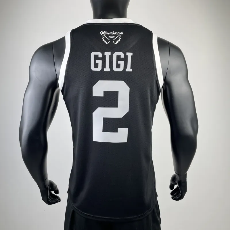 Los Angeles Lakers Lonzo Ball #2 Camiseta negra de hombre