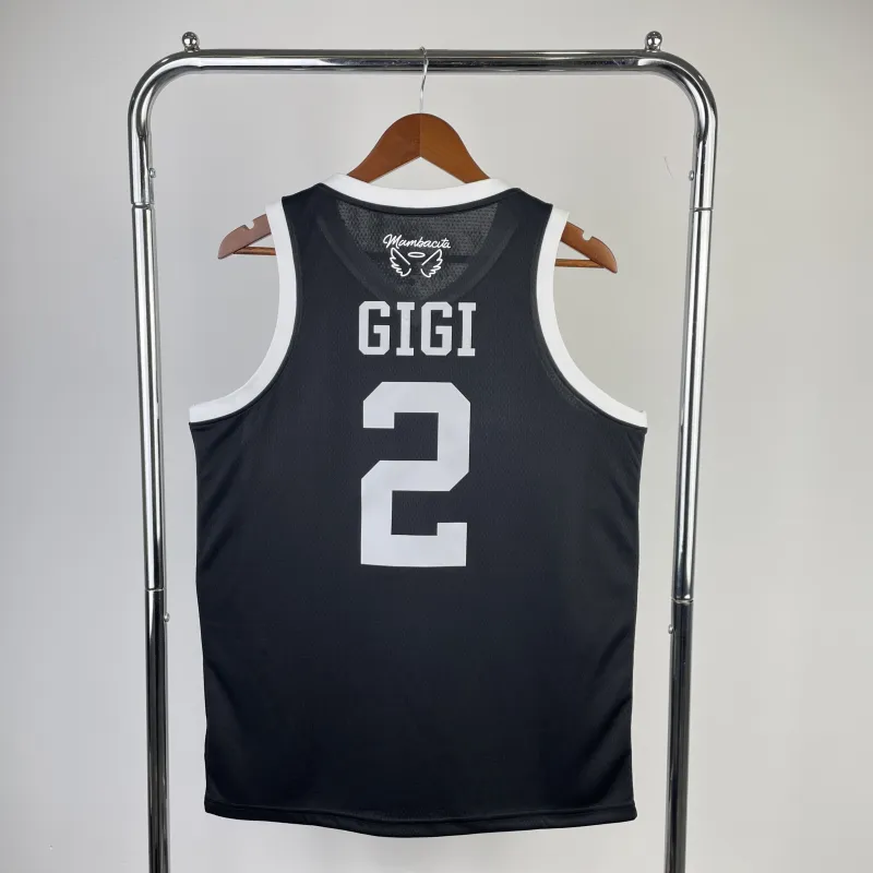 Los Angeles Lakers Lonzo Ball #2 Camiseta negra de hombre