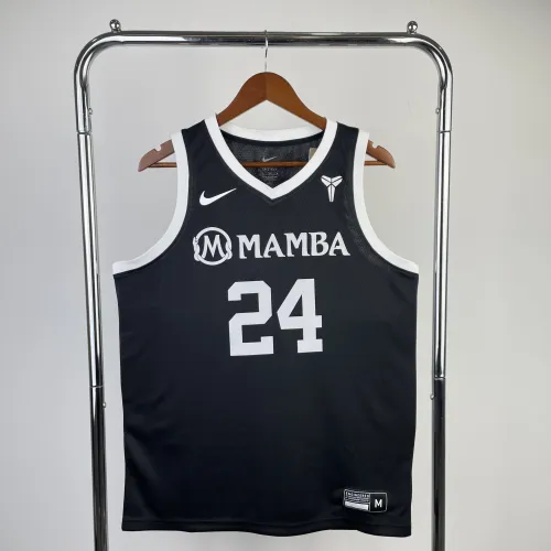 Los Angeles Lakers Kobe Bryant #24 Zwart Heren Jersey