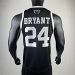 Maglia da uomo Los Angeles Lakers Kobe Bryant #24 Nero