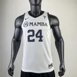 Los Angeles Lakers Kobe Bryant #24 White Men's Jersey