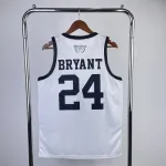 Los Angeles Lakers Kobe Bryant #24 White Men's Jersey