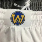 Golden State Warriors White Men’s Shorts