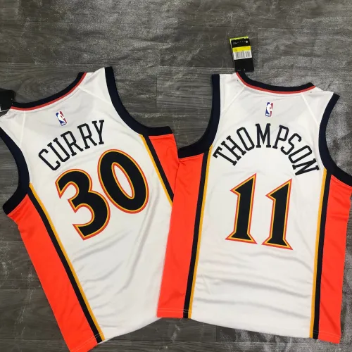 Golden State Warriors White Stephen Curry #30 Men’s Jersey