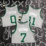 Boston Celtics Jayson Tatum #0 Gray Men’s Jersey