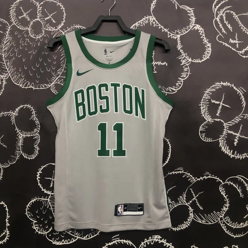 Boston Celtics Kyrie Irving #11 Gray Men’s Jersey