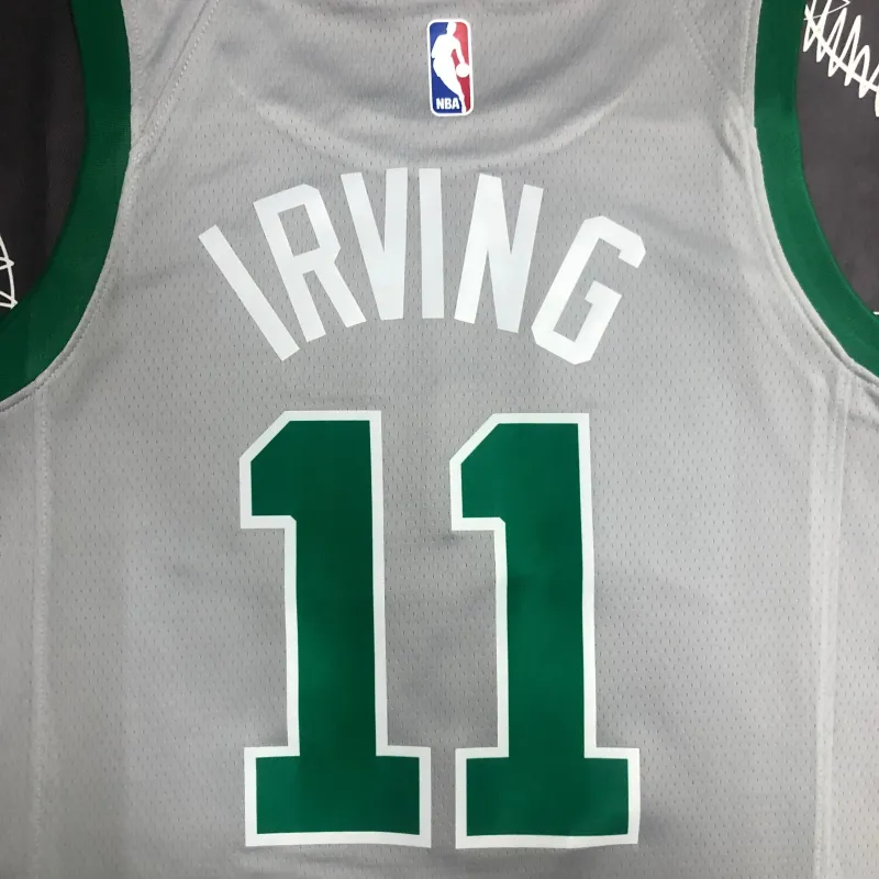 Boston Celtics Kyrie Irving #11 Gray Men’s Jersey