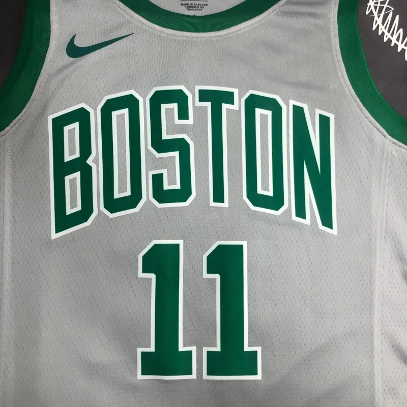 Boston Celtics Kyrie Irving #11 Gray Men’s Jersey