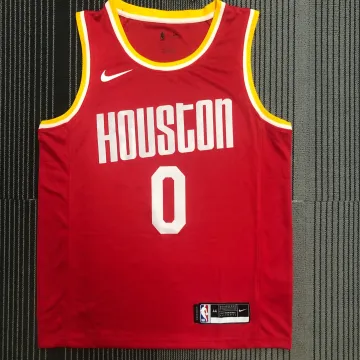 Houston Rockets Retro Russell Westbrook #0 Herenshirt