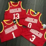 Houston Rockets Retro Russell Westbrook #0 Men’s Jersey