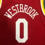 Houston Rockets Retro Russell Westbrook #0 Men’s Jersey