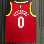 Houston Rockets Retro Russell Westbrook #0 Men’s Jersey