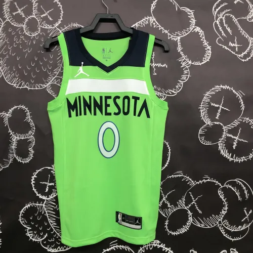 Minnesota Timberwolves D'Angelo Russell #0 Herenshirt