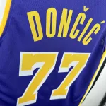 Los Angeles Lakers Jordan Edition Luka Doncic #77 Men’s Jersey