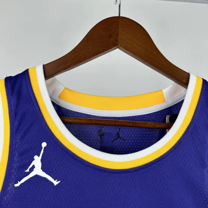 Los Angeles Lakers Jordan Edition Luka Doncic #77 Men’s Jersey