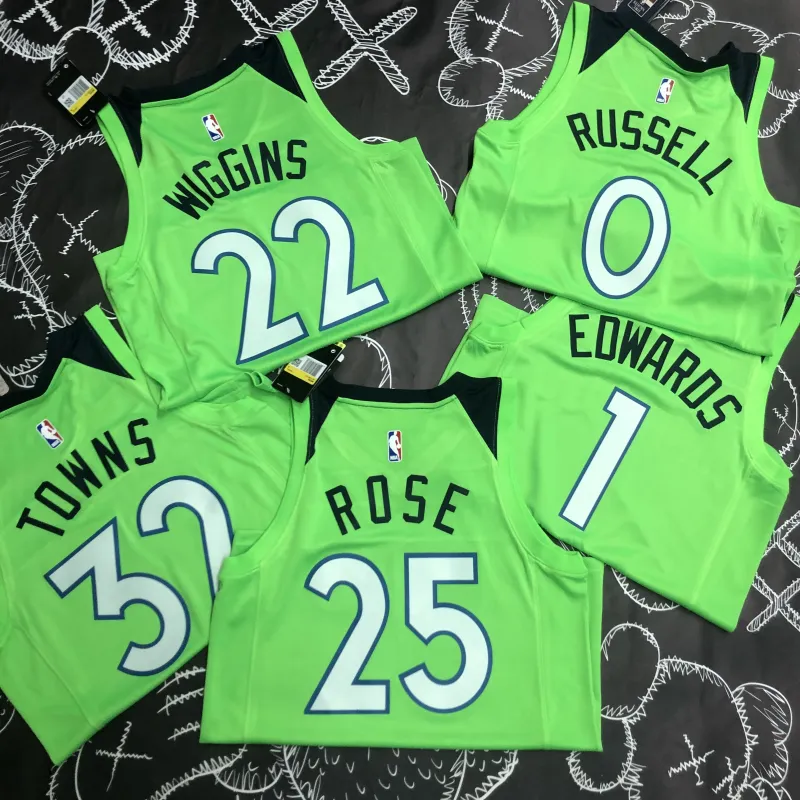 Minnesota Timberwolves Derrick Rose #25 Men’s Jersey