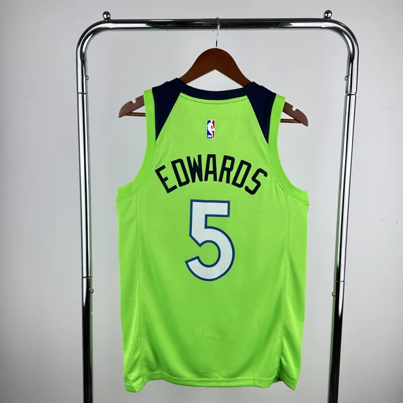 Minnesota Timberwolves Anthony Edwards #5 Men’s Jersey