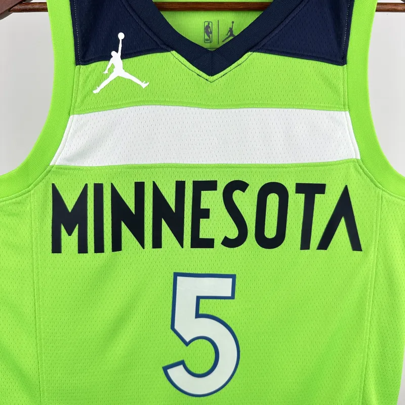Minnesota Timberwolves Anthony Edwards #5 Men’s Jersey