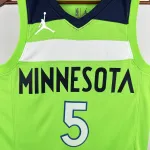 Minnesota Timberwolves Anthony Edwards #5 Men’s Jersey