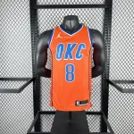Camisola dos homens dos Oklahoma City Thunder Jalen Williams #8