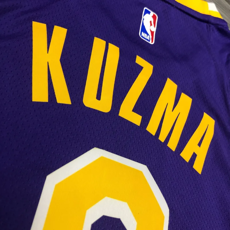 Jersey de los Lakers de Los Ángeles Jordan Edition Kyle Kuzma #0 para hombre