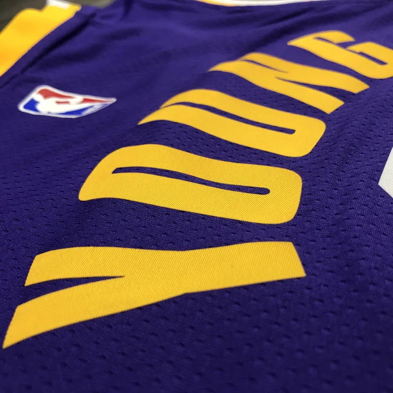 Los Angeles Lakers Jordan Edition Nick Young #0 Men’s Jersey