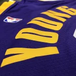 Los Angeles Lakers Jordan Edition Nick Young #0 Men’s Jersey