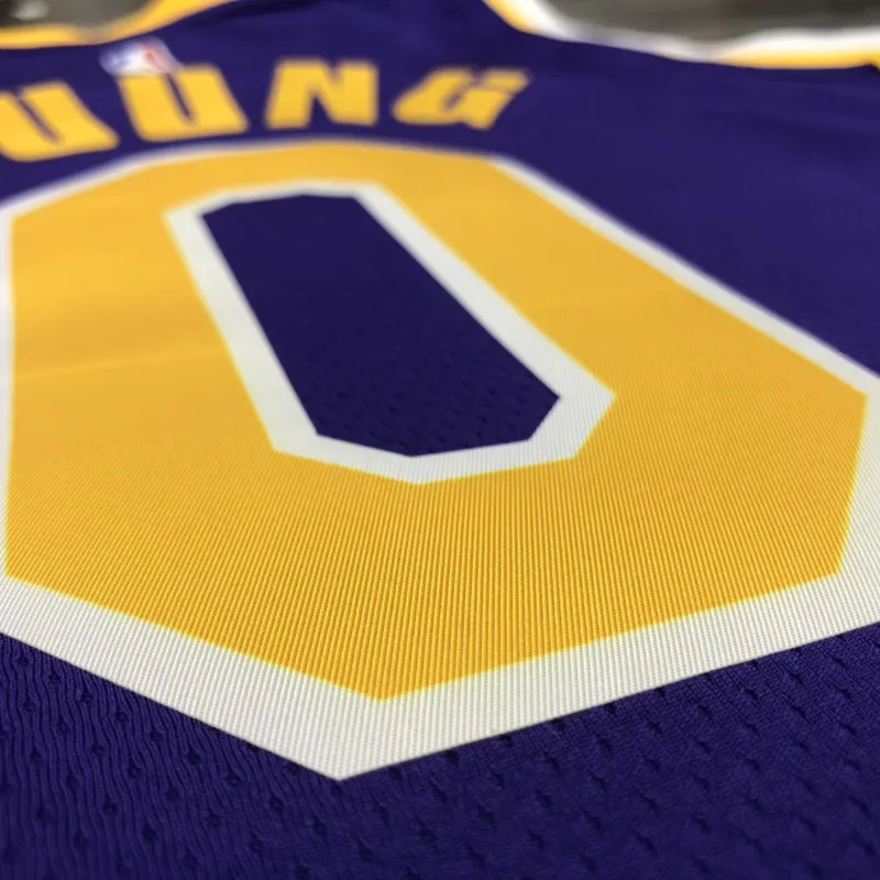 Los Angeles Lakers Jordan Edition Nick Young #0 Men’s Jersey