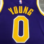 Los Angeles Lakers Jordan Edition Nick Young #0 Men’s Jersey