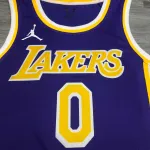 Los Angeles Lakers Jordan Edition Nick Young #0 Men’s Jersey