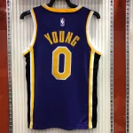 Los Angeles Lakers Jordan Edition Nick Young #0 Men’s Jersey