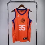 Jersey dos homens Phoenix Suns Jordan Edition Orange Kevin Durant #35