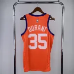 Jersey dos homens Phoenix Suns Jordan Edition Orange Kevin Durant #35