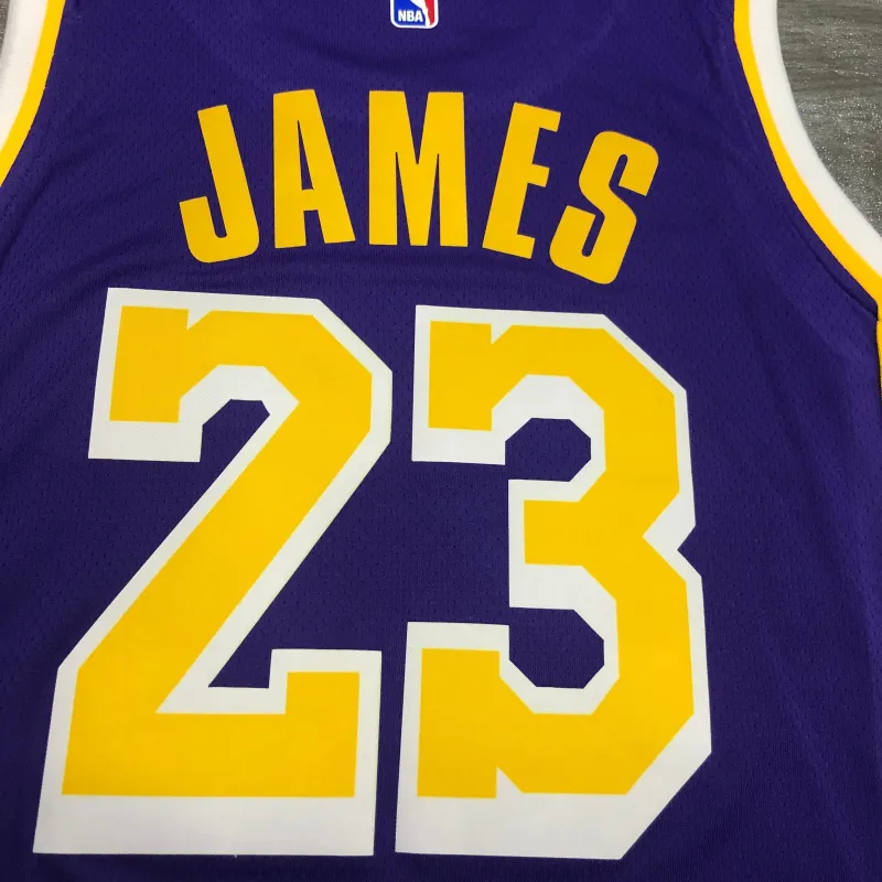 Los Angeles Lakers Jordan Edition LeBron James #23 Men’s Jersey