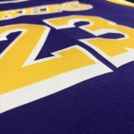 Los Angeles Lakers Jordan Edition LeBron James #23 Men’s Jersey
