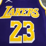 Los Angeles Lakers Jordan Edition LeBron James #23 Men’s Jersey
