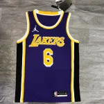 Los Angeles Lakers Jordan Edition LeBron James #6 Herenshirt Los Angeles Lakers Jordan Edition LeBron James #6 Heren Jersey