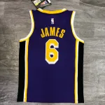Los Angeles Lakers Jordan Edition LeBron James #6 Heren Jersey