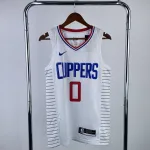 Camisa masculina LA Clippers Limited Edition branca Russell Westbrook #0 Camisa masculina LA Clippers Edição Limitada Branca Russell Westbrook #0